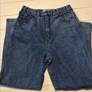 SYNC Vintage 80’s Classic Blue Denim Jeans